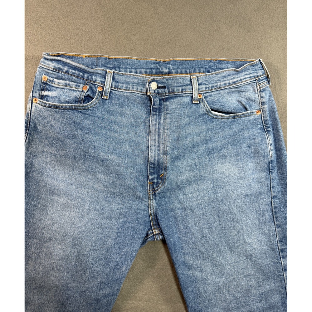 Levi's 505 Men's Jeans W40 L32 Light Wash Regular Fit Straight Leg Denim Jeans